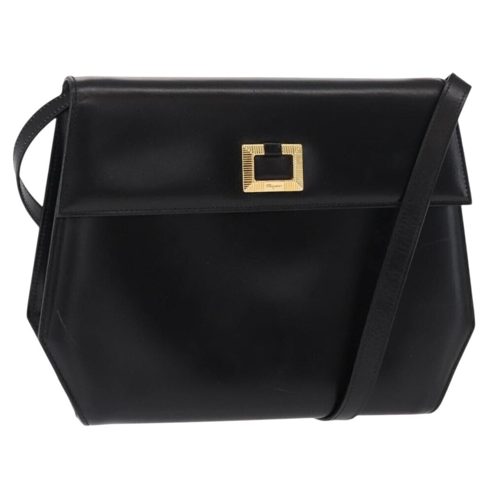 Salvatore Ferragamo Gancini Leather